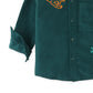 BOYS TIGER EMBROIDERED WOVEN SHIRT
