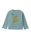 Baby Boys For Snake Print Ribbed Tshirt