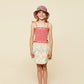 Bina Skirt . Multi Stripe