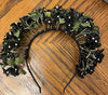 Flower Black Headpiece