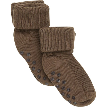 Baby rib sock w. ABS (2-pack)