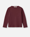 Kenna LS Blouse Burgendy