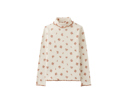 Rosemary Long SleevesTurtleneck Top