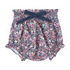 Baby Bloomers Flowers Navy Prints