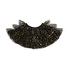 Black & Gold Sparkle Cape