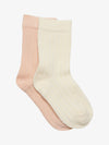 Ankle sock - rib (2-pack)