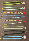 Semi precious stone with charms