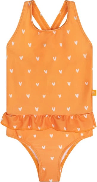 Bathing suit Orange Hearts