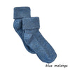 Baby rib sock w. fold (2-pack)