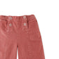 Baby Girls Velvet Sallor Pants With Pockets