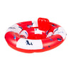 Baby Float Red White Whale