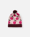 Star Alpaca Berry Beanie