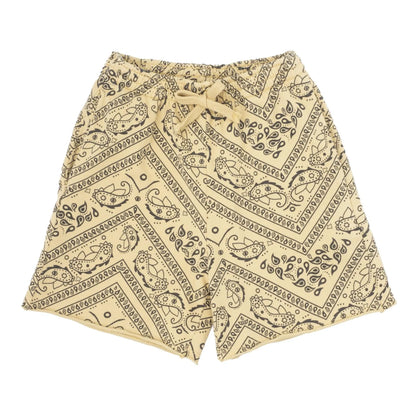 Bandana Print Fleece Shorts
