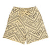 Bandana Print Fleece Shorts