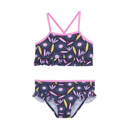 Bikini W. Frills AOP