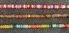Semi Precious Stones With Gold Bead