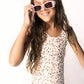 Bathing Suit Kaki Leopard