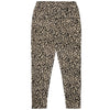 Animal print velvet leggings