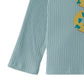 Baby Boys For Snake Print Ribbed Tshirt