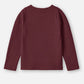 Kenna LS Blouse Burgendy