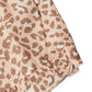 Animal Print Short With Ruffles