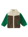 Baby Boys Color Block Sherpa Jacket