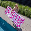 Basic Airbed Neon Panther Print