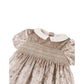 Selina Short Sleeves Smocked Dress