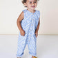 Bandana Print Chambray Jumpsuit