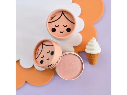 Eco Pressed Natural Blush Pastel Peach