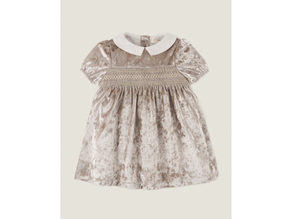 Selina Short Sleeves Smocked Dress