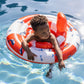 Baby Float Red White Whale